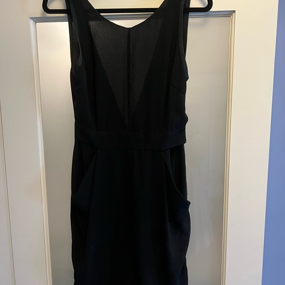 Wilfred size two silk black dress - Picture 4 of 4